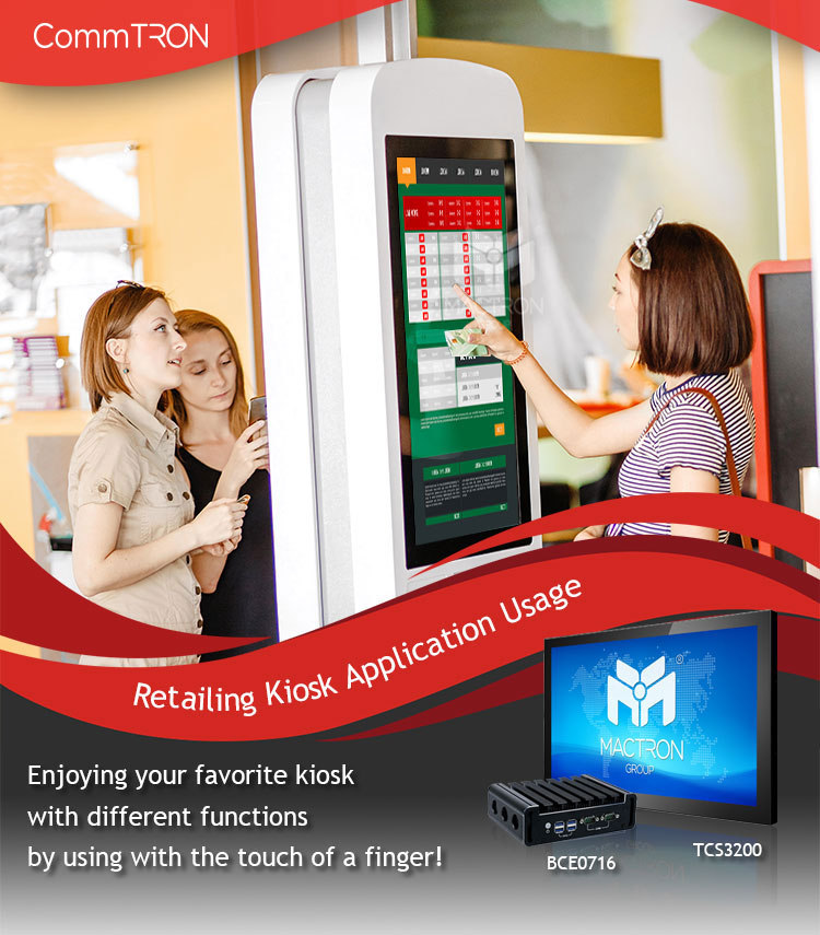 Retailing Kiosk Application Usage Business Commercial Market Segment