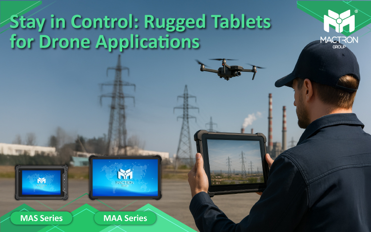 Rugged Tablets for Drone Applications