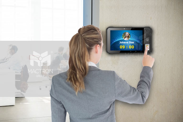 Staff clock in & clock out / Law enforcement => Fingerprint