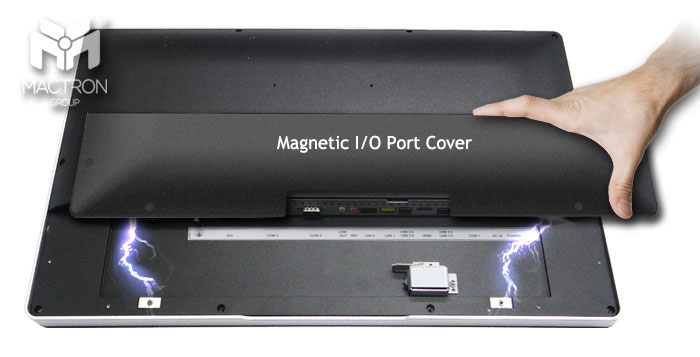  “WCP2157 Panel PC Magnetic I/O port Cable Cover