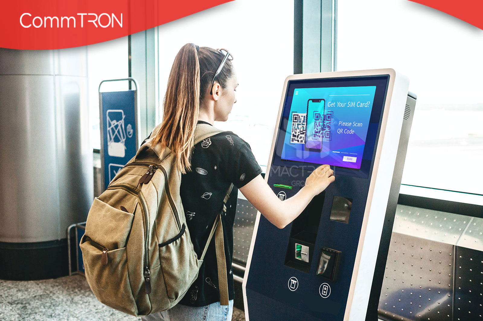 Multi-tasking Telecom Self-service Kiosk Solution