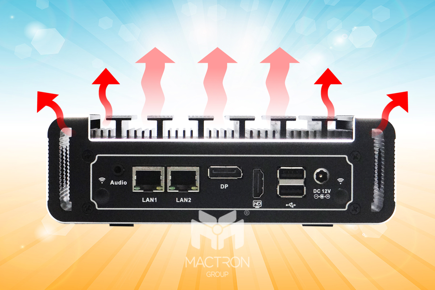 better heat dissipation efficiency