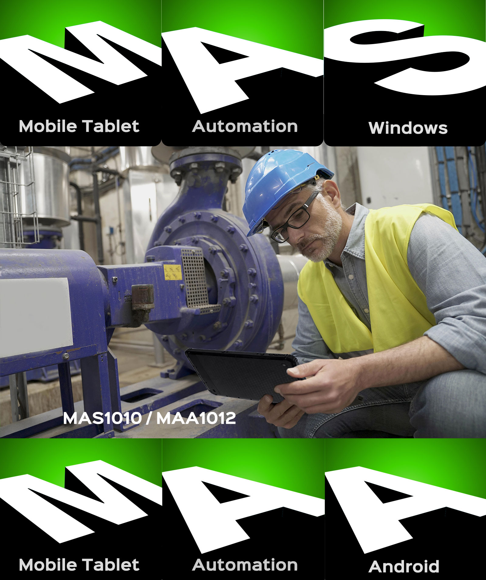 MAS/MAA Series Automation Mobile tablet PC