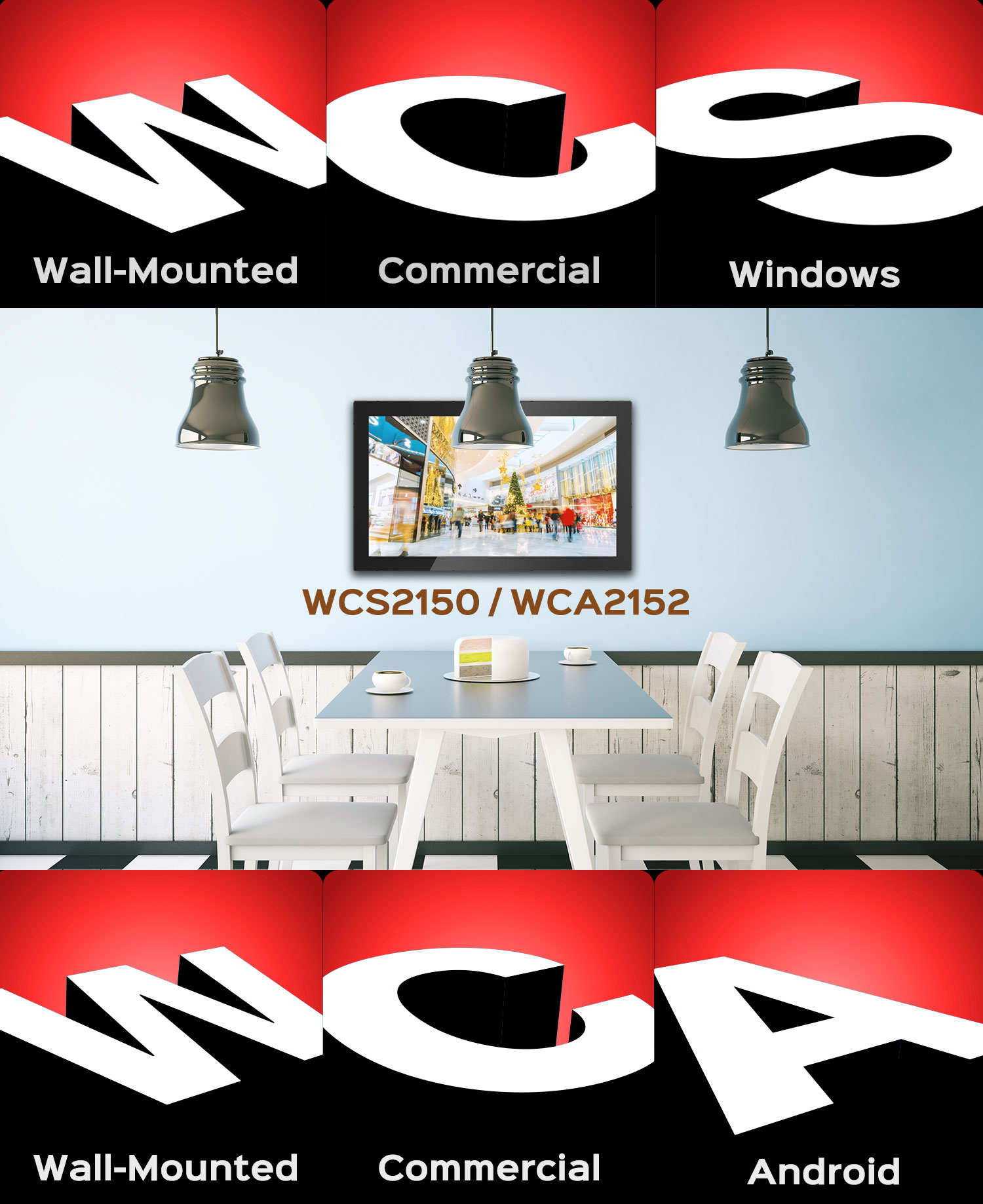 WCS/WCA Series Panel PC PPC