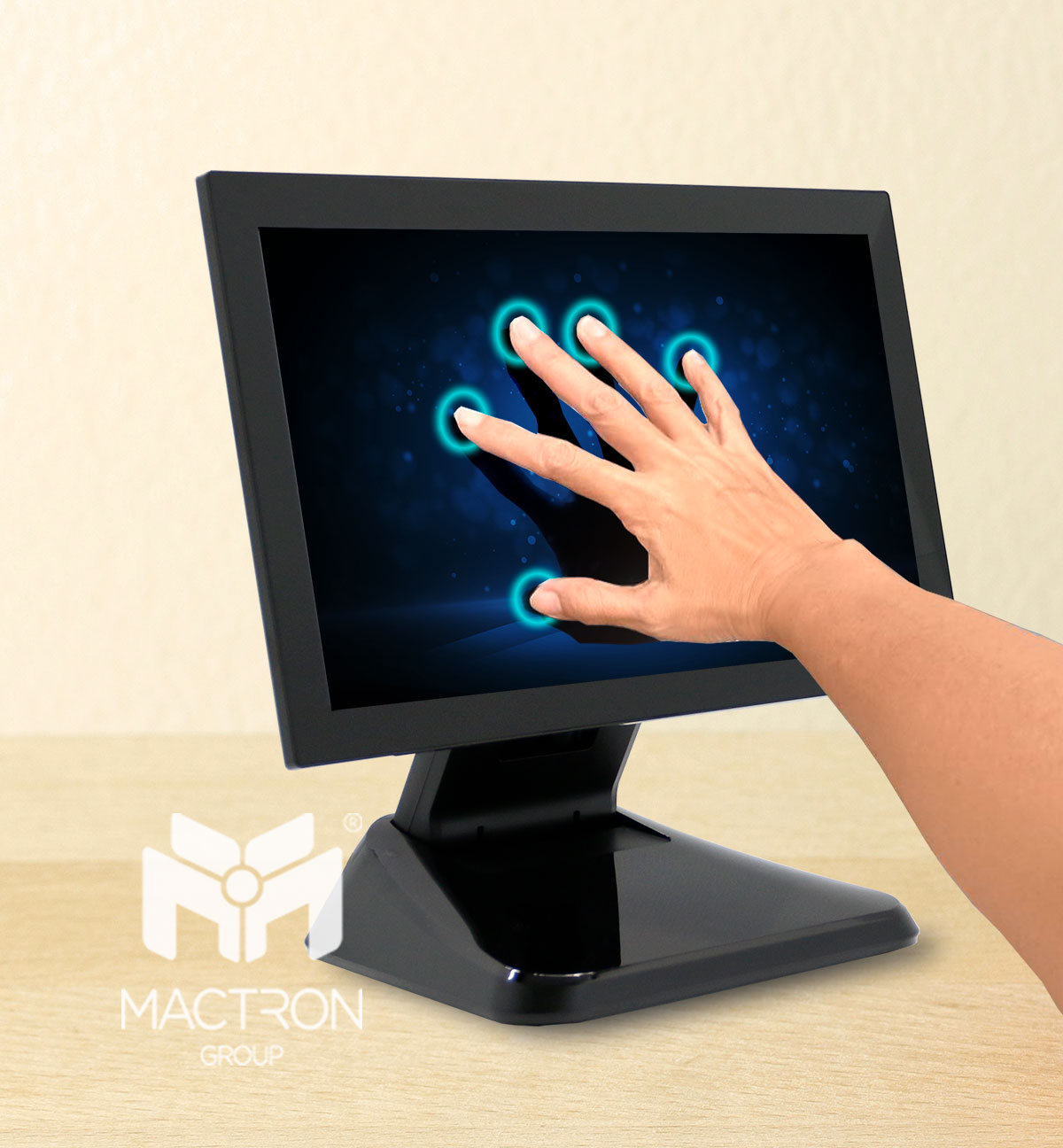 Panel PCs support 5/10-point multi-touch