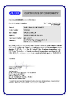 Certification FCC MMS0700