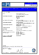 Certification CB