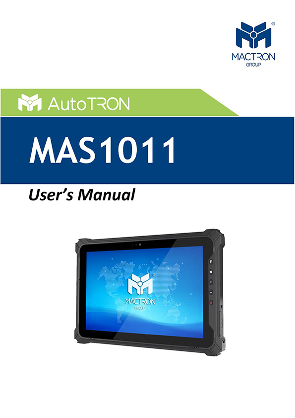 User's Manual MAS1011
