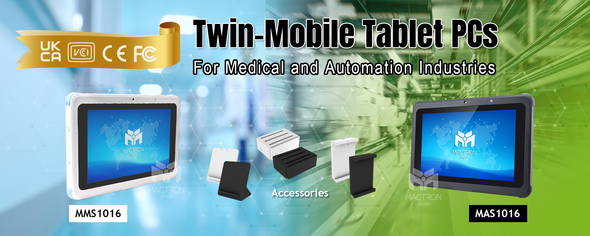 Twin-Models For Medical and Automation Industries