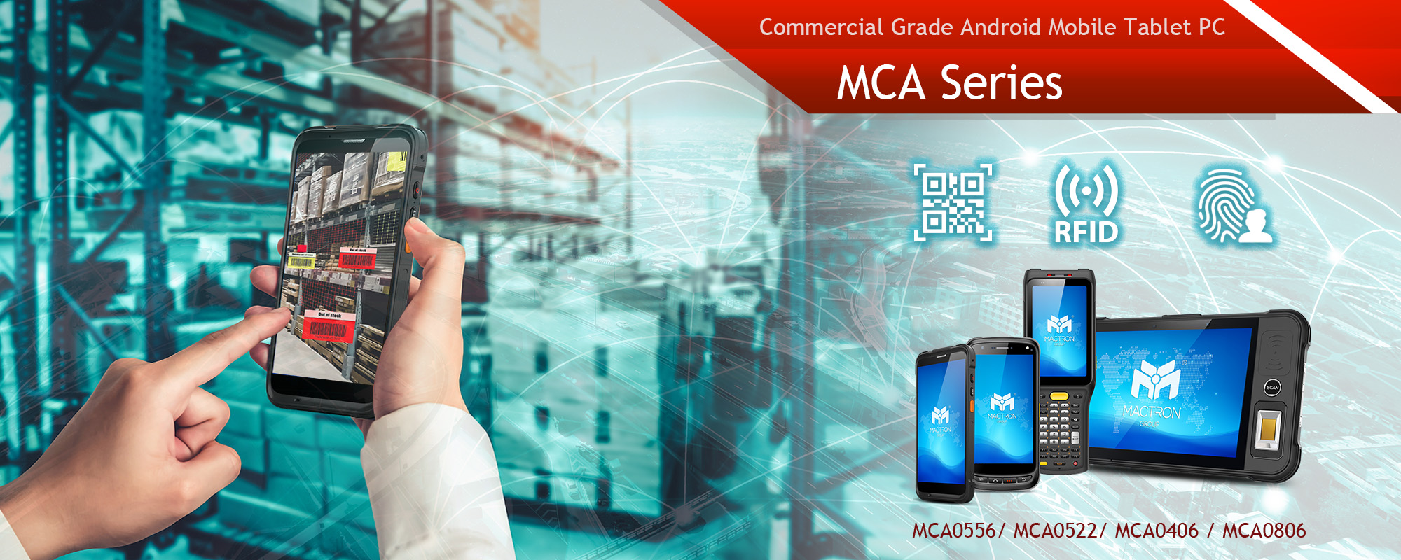 MCA Series - Commercial Grade Android Mobile Tablet PC